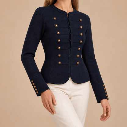 Women's Cordelia Military-Inspired Button Jacket