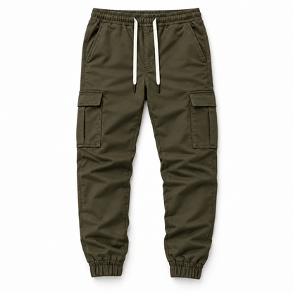 Men's Ronan Tapered Multi-Pocket Cargo Joggers