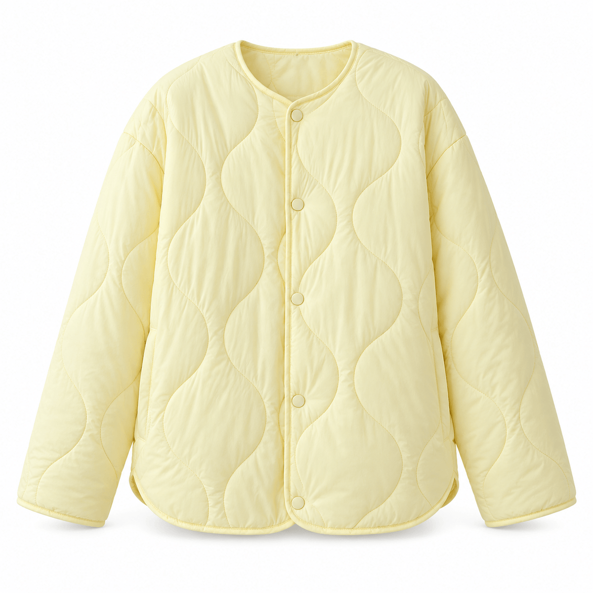 Women's Aurelia Wave-Quilted Collarless Jacket