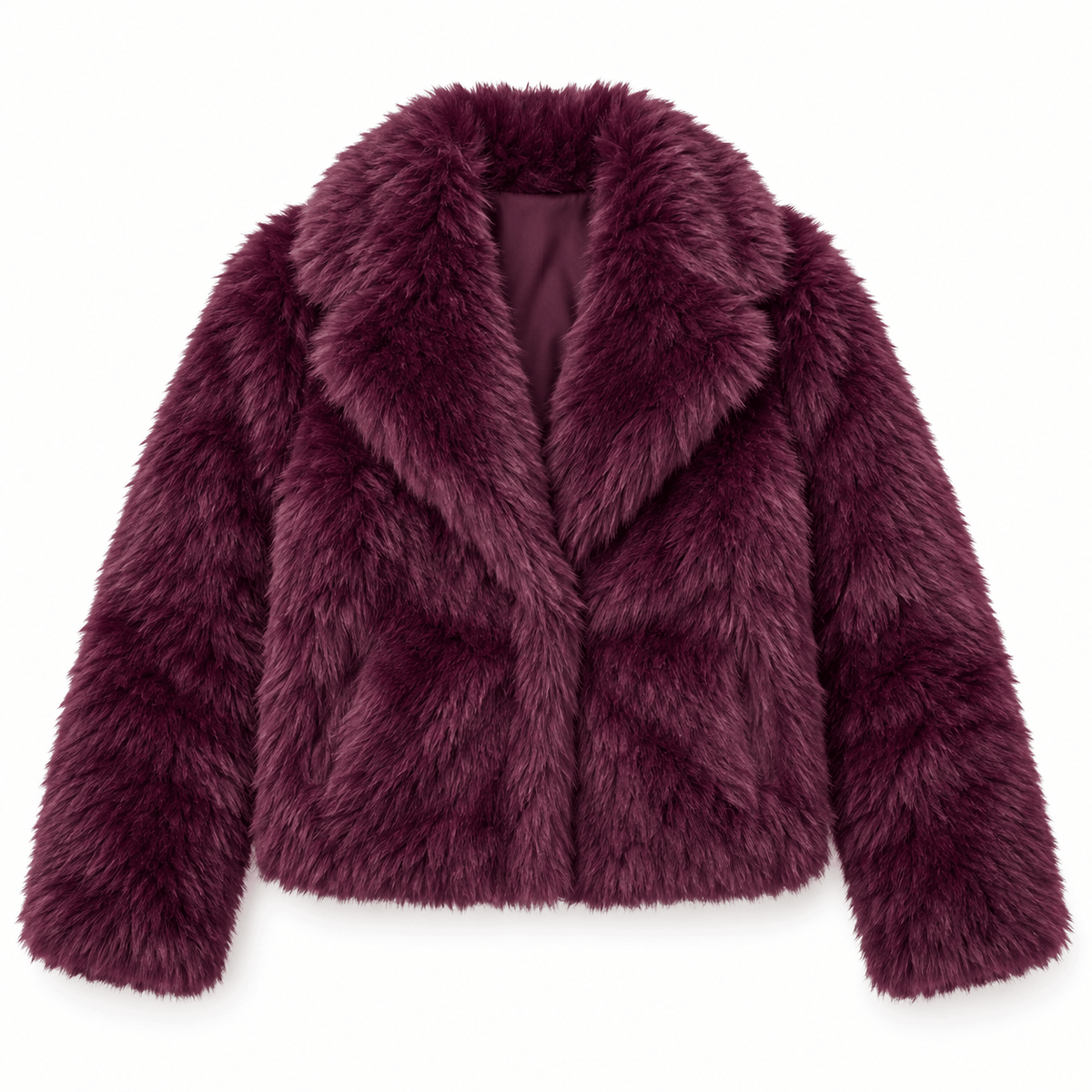 Women's Evelina Plush Shaggy Faux-Fur Jacket