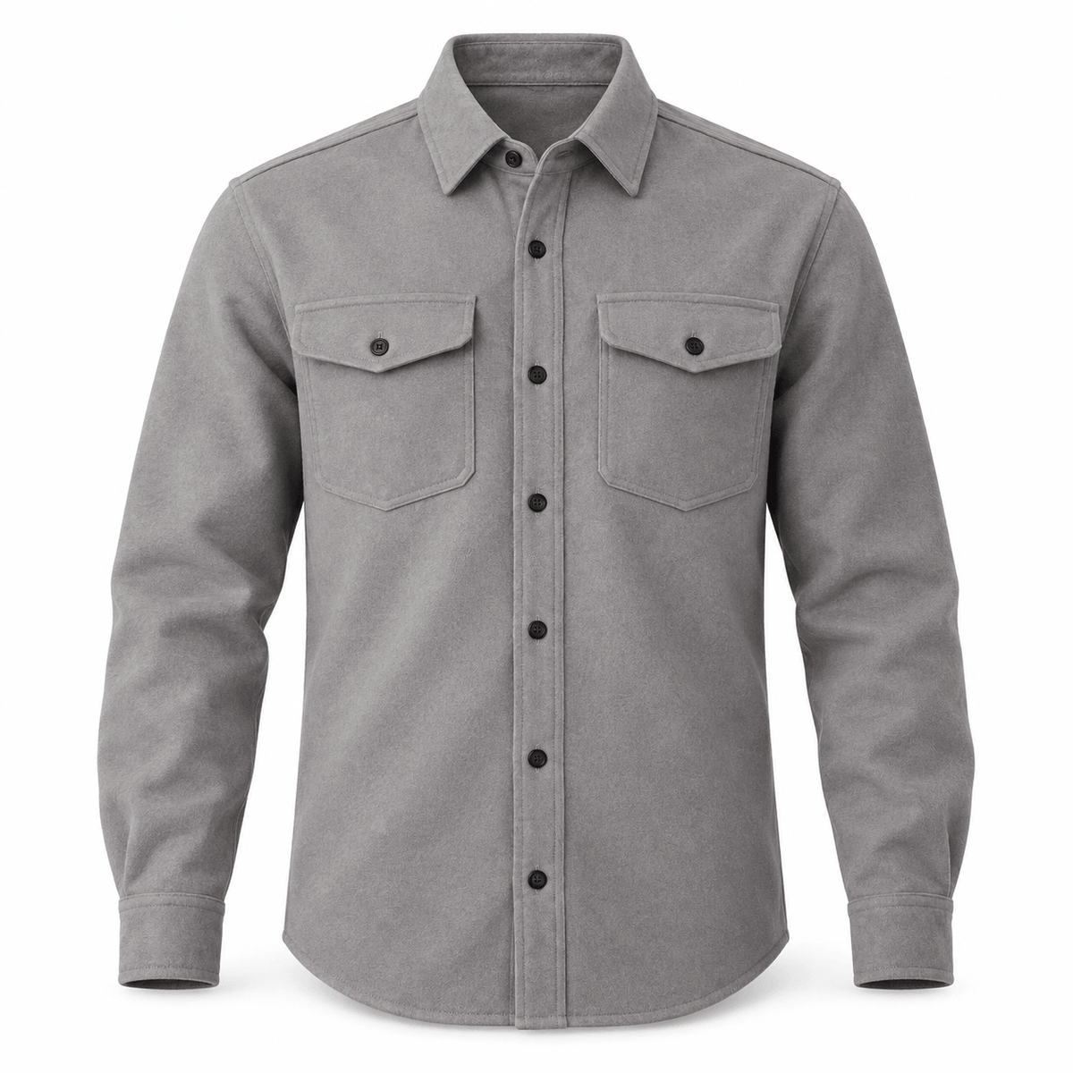 Men's Aldric Brushed Overshirt Jacket