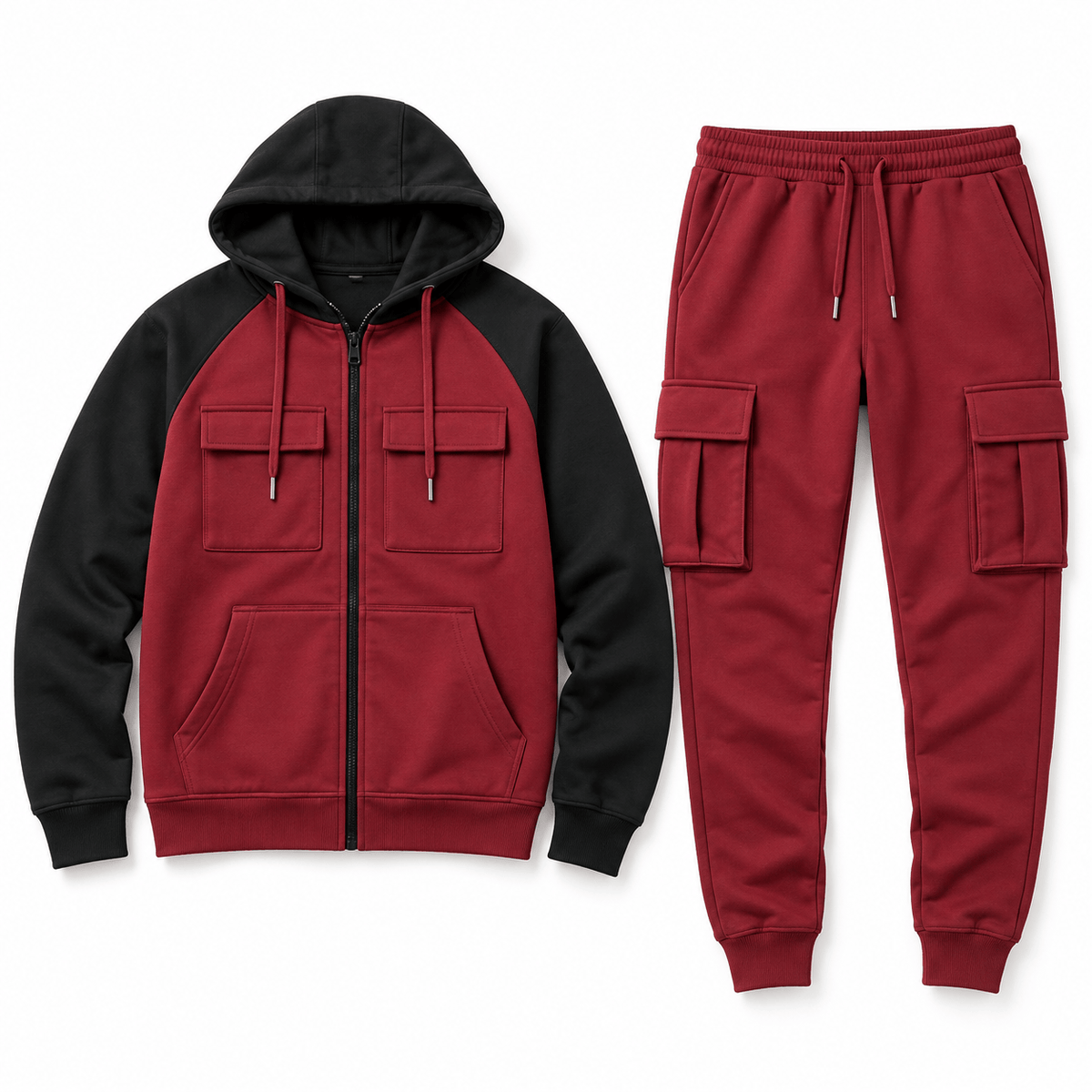 Men's Ronan Colour-Block Utility Tracksuit