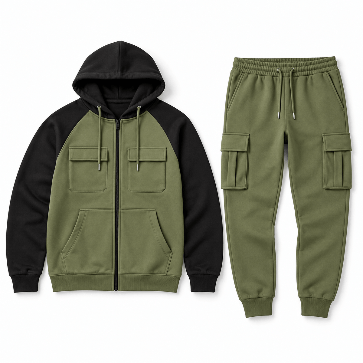 Men's Ronan Colour-Block Utility Tracksuit