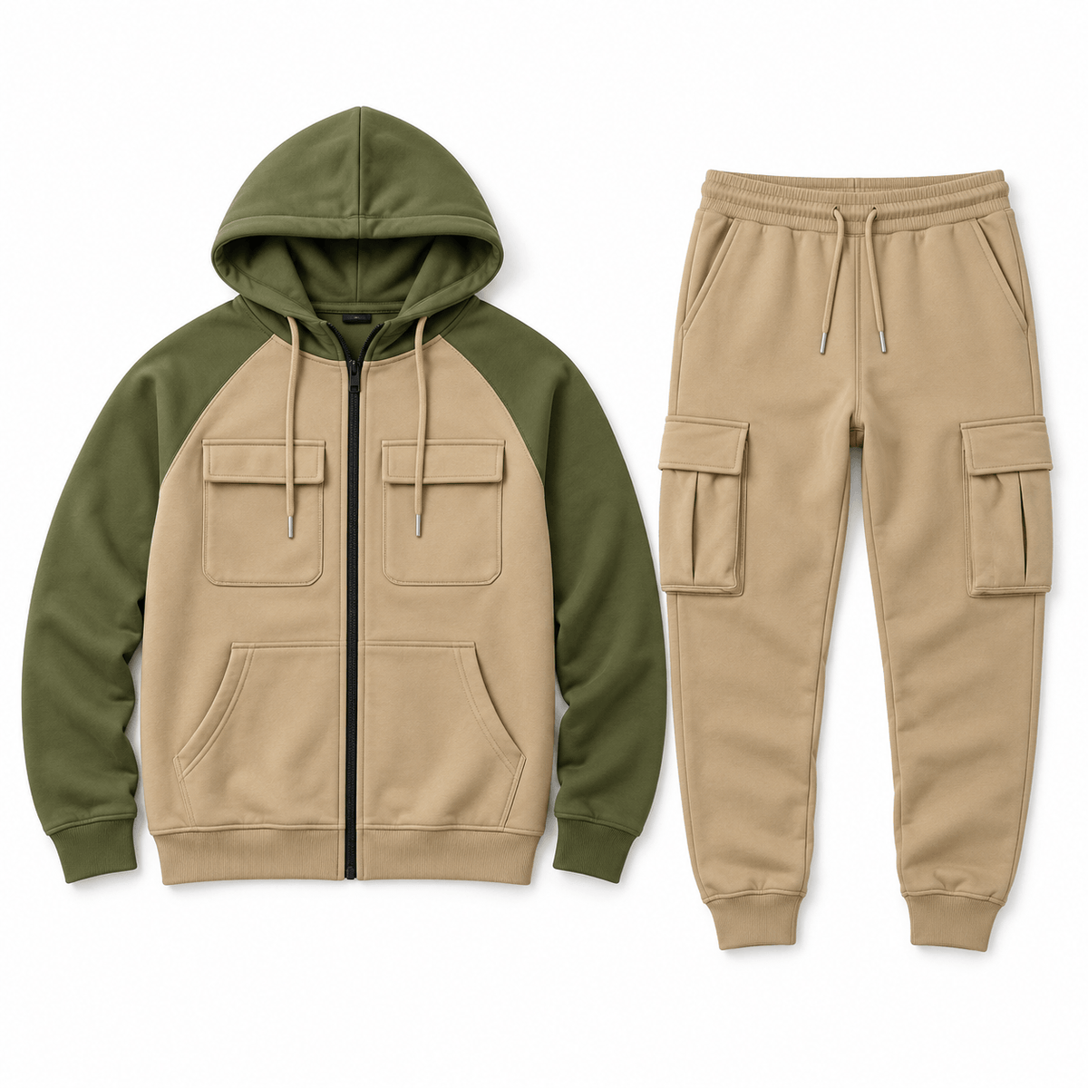 Men's Ronan Colour-Block Utility Tracksuit