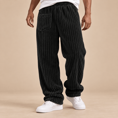 Men's Ronan Ribbed Corduroy Relaxed Trousers