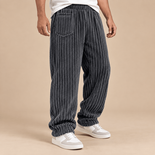 Men's Ronan Ribbed Corduroy Relaxed Trousers