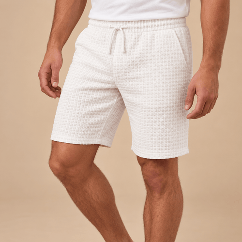 Men's Rowan Textured Resort Drawstring Shorts