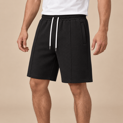 Men's Rowan Textured Drawstring Summer Shorts