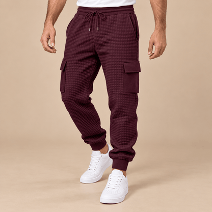 Men's Rowan Textured Utility Jogger Trousers