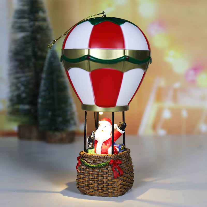 Luminous Hot Air Balloon Christmas Ornament