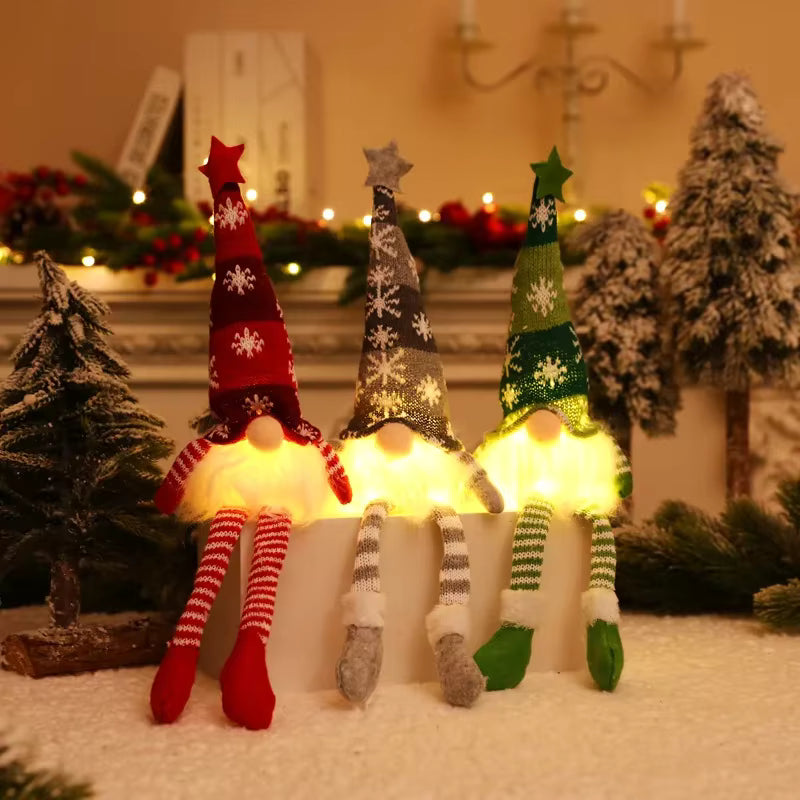 LuminGnome™ Lighted Christmas Gnomes (Trio Set)