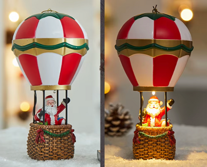 Luminous Hot Air Balloon Christmas Ornament