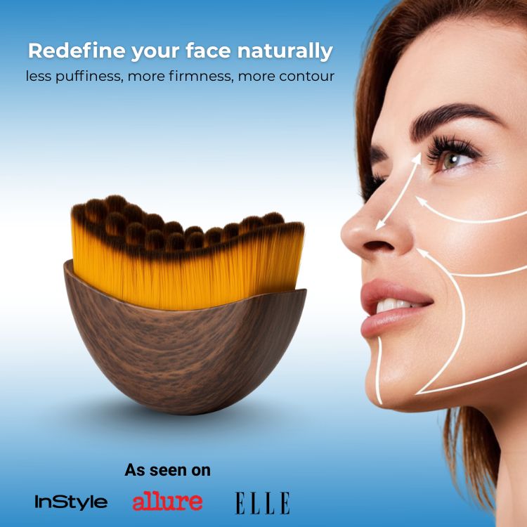 The Aubelia™ LymphGlow Contour Brush