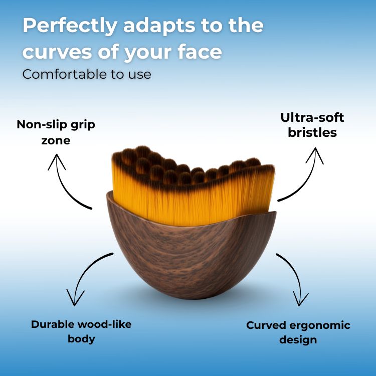 The Aubelia™ LymphGlow Contour Brush