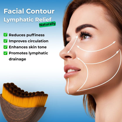 The Aubelia™ LymphGlow Contour Brush