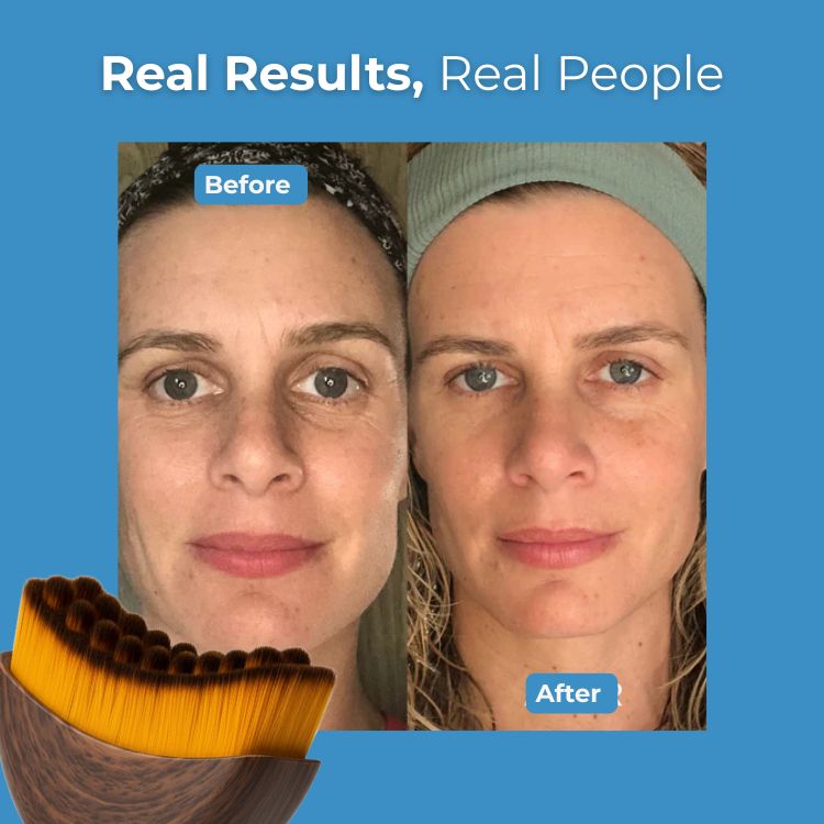 The Aubelia™ LymphGlow Contour Brush