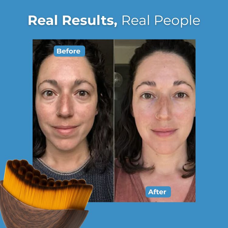 The Aubelia™ LymphGlow Contour Brush