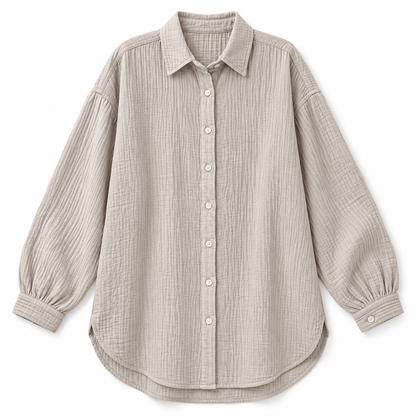 Women's Seraphine Embellished Eye Beach Cover-Up Shirt