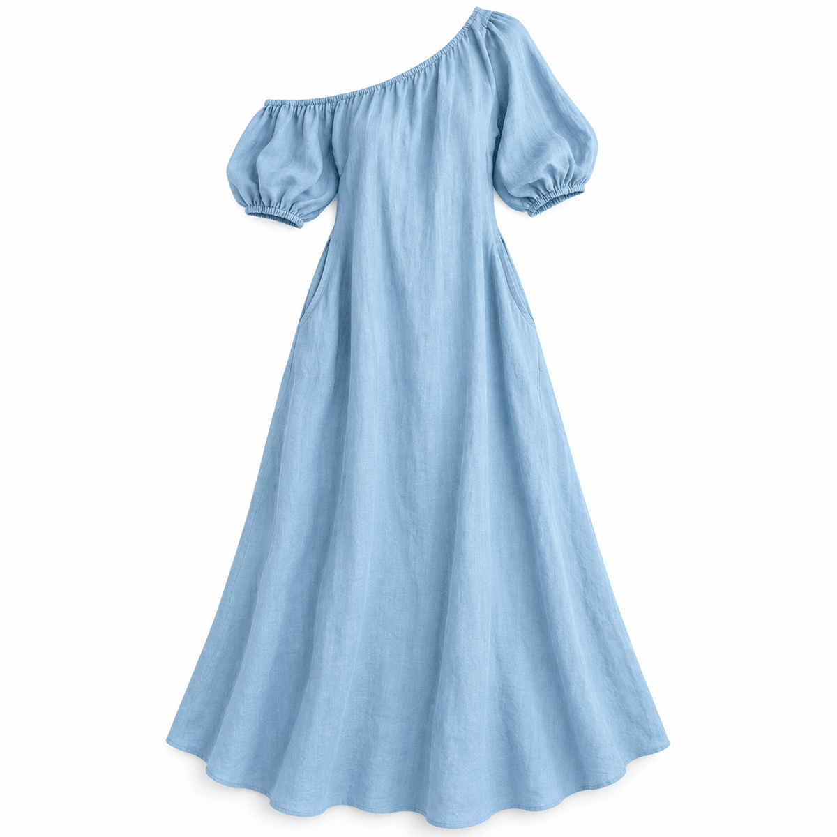 Women's Amara Bardot Linen Maxi Dress