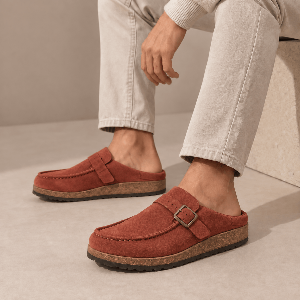Unisex Alder Buckle Clogs