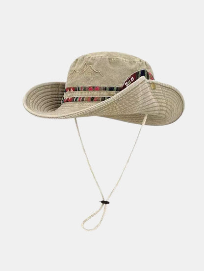 Unisex Everest Embroidered Adventure Boonie Hat