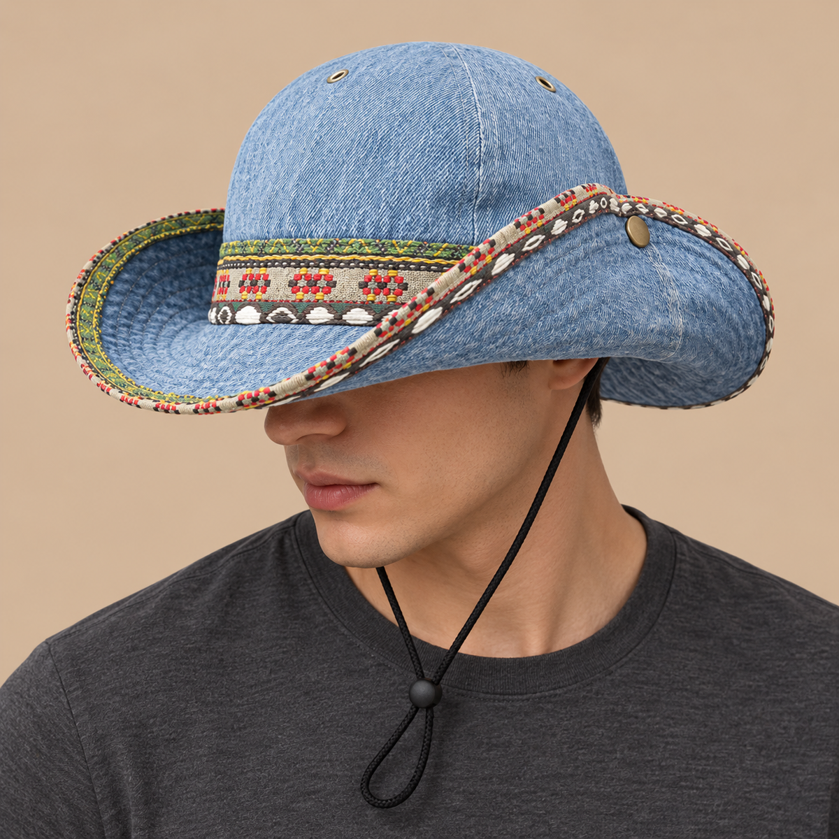 Unisex Rowan Heritage Denim Explorer Hat