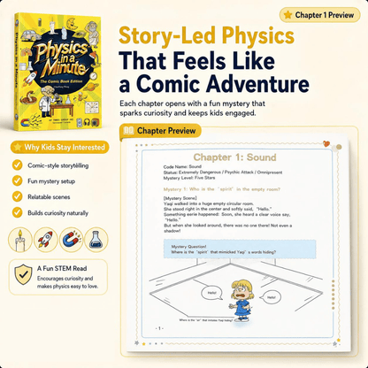 Physics in a Minute – The Comic Book Edition