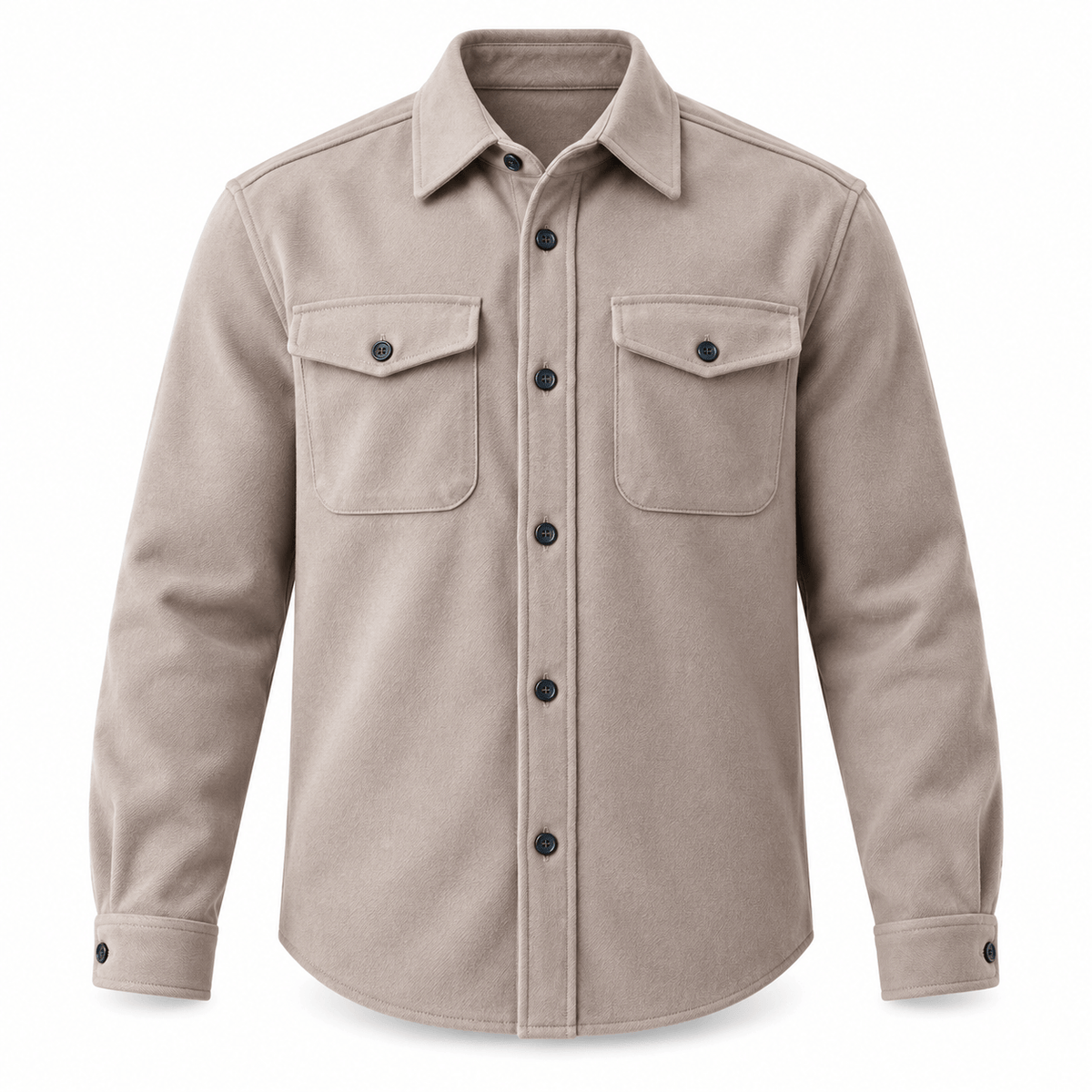 Men's Aldric Brushed Overshirt Jacket
