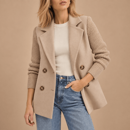 Women's Amara Wool-Blend Tailored Jacket