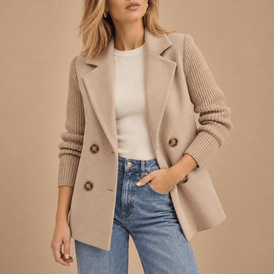 Women's Amara Wool-Blend Tailored Jacket