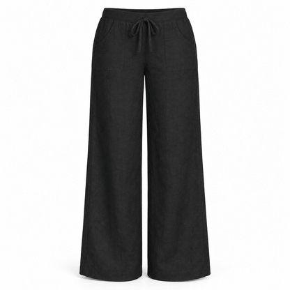 Women's Amelie Breezy Wide-Leg Linen Trousers