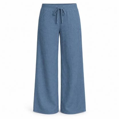 Women's Amelie Breezy Wide-Leg Linen Trousers
