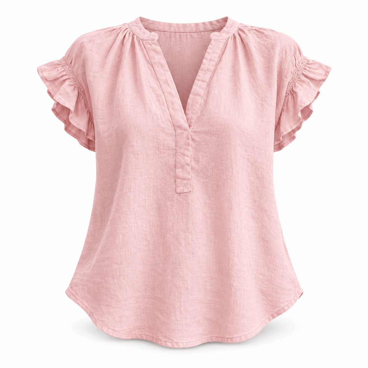 Women's Aurelia Breezy Ruffle-Sleeve Blouse