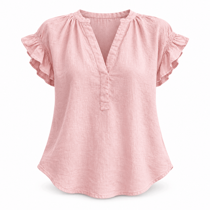Women's Aurelia Breezy Ruffle-Sleeve Blouse