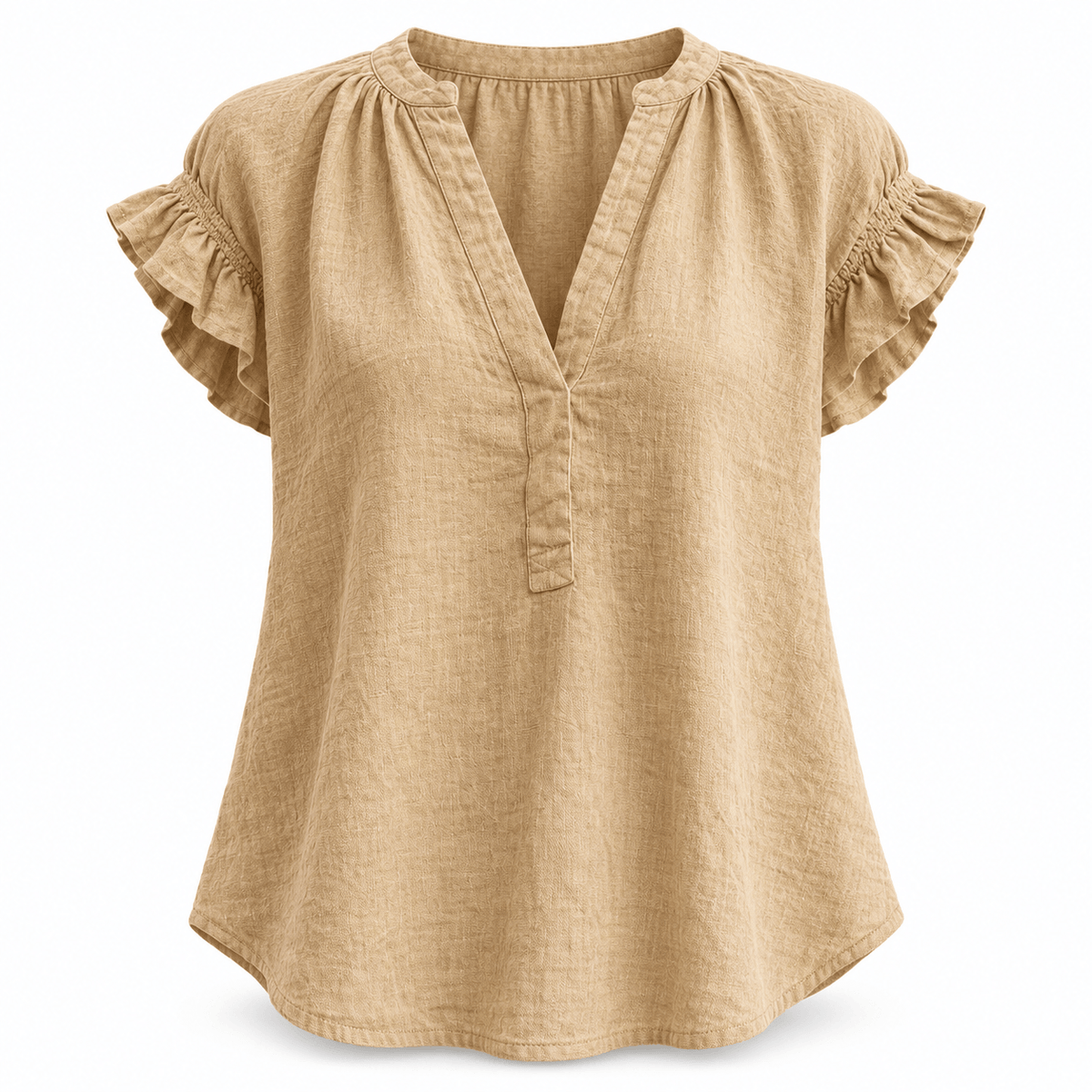 Women's Aurelia Breezy Ruffle-Sleeve Blouse