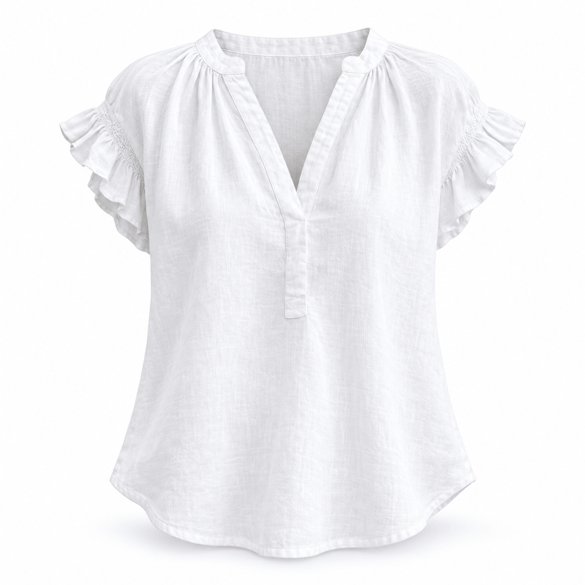 Women's Aurelia Breezy Ruffle-Sleeve Blouse
