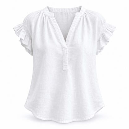 Women's Aurelia Breezy Ruffle-Sleeve Blouse
