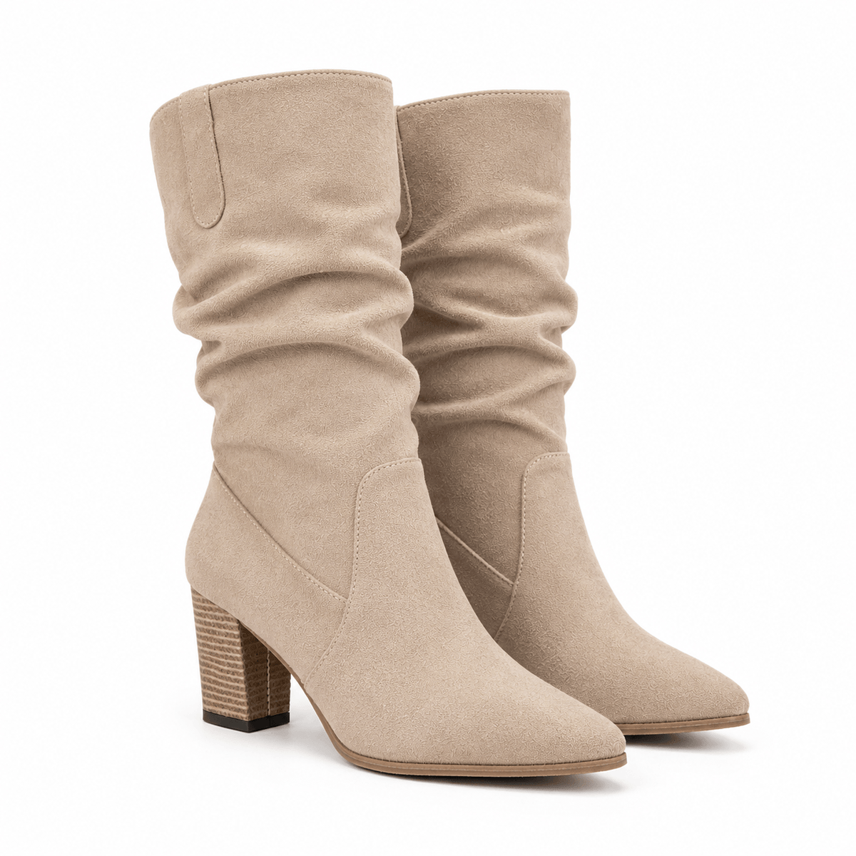 Women's Elara Faux Suede Mid-Calf Boots