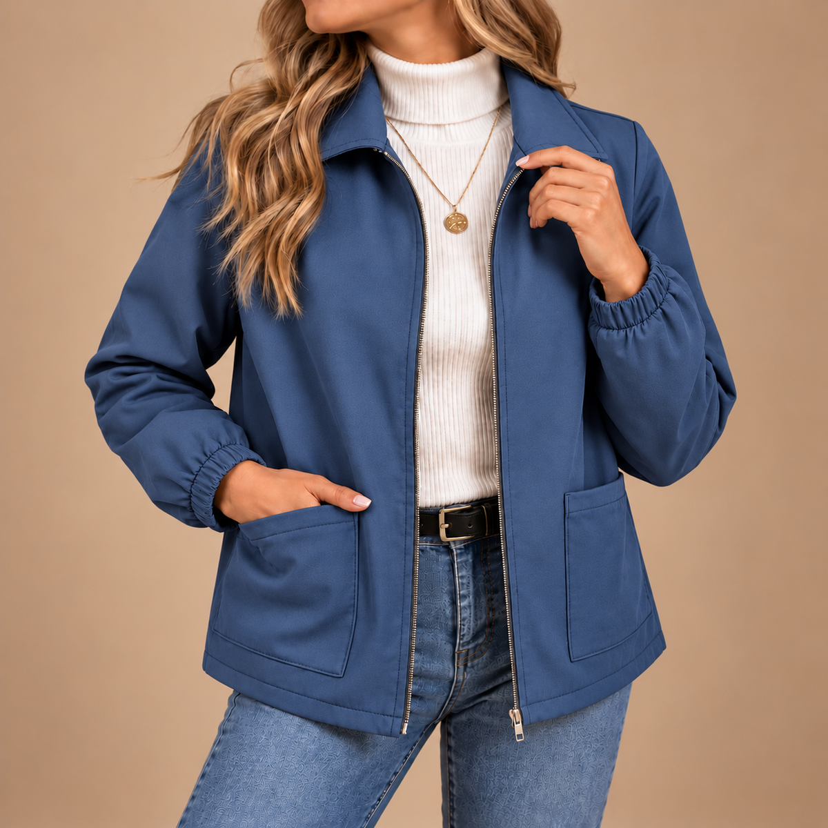 Women's Elodie Fleece-Lined Zip-Up Jacket