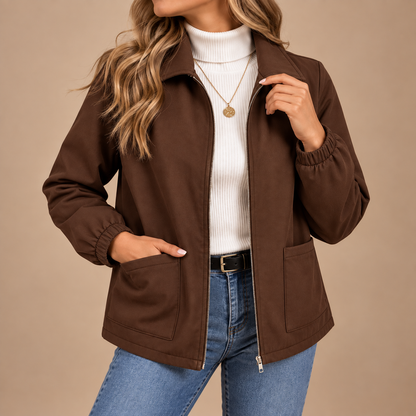 Women's Elodie Fleece-Lined Zip-Up Jacket