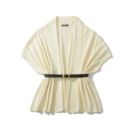 Women's Elowen Belted Draped Knit Cardigan