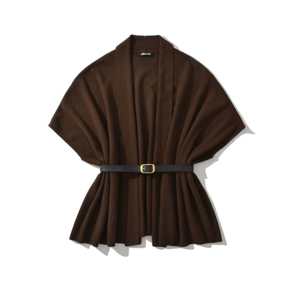 Women's Elowen Belted Draped Knit Cardigan