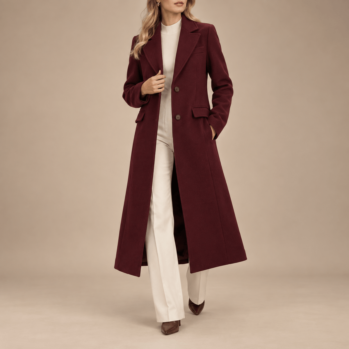 Women's Evelisse Longline Tailored Coat
