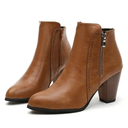 Women's Hensley Retro Chunky-Heel Boots