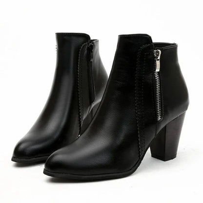 Women's Hensley Retro Chunky-Heel Boots