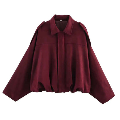 Women's Marielle Vintage Suede Statement Jacket