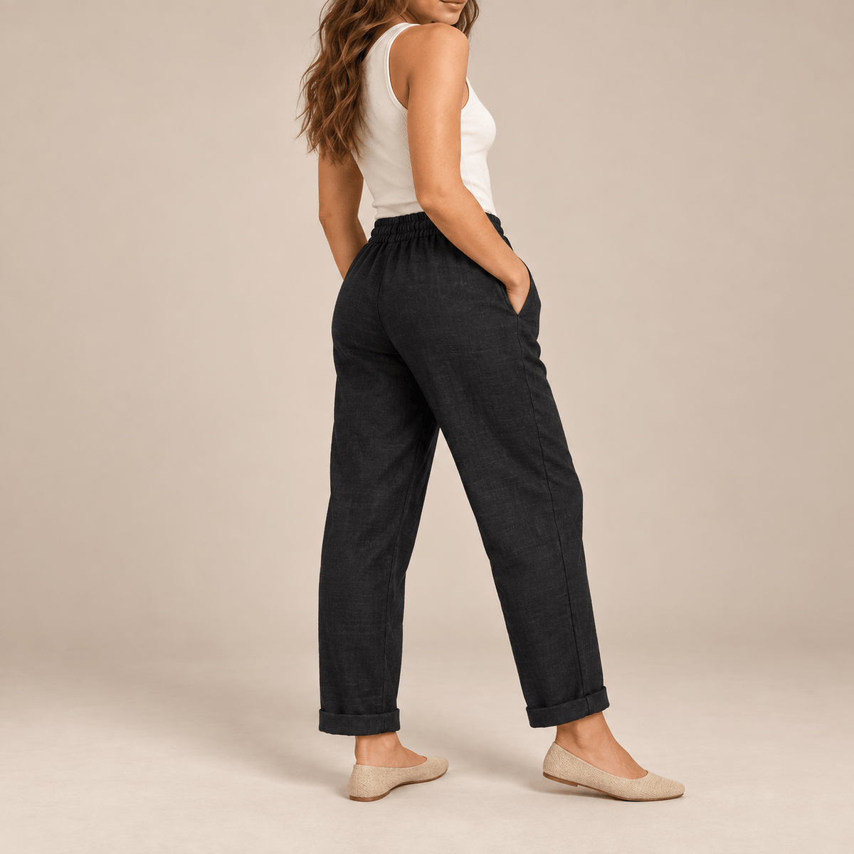 Women's Marlowe Breezy Straight-Leg Trousers