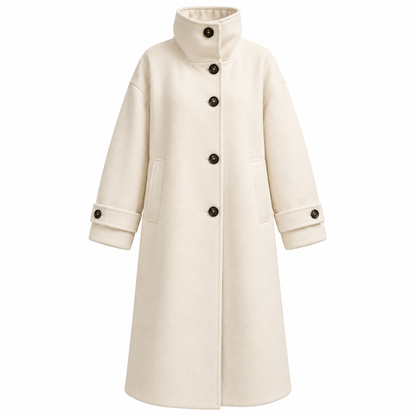 Women's Roselle Wool-Blend Longline Coat
