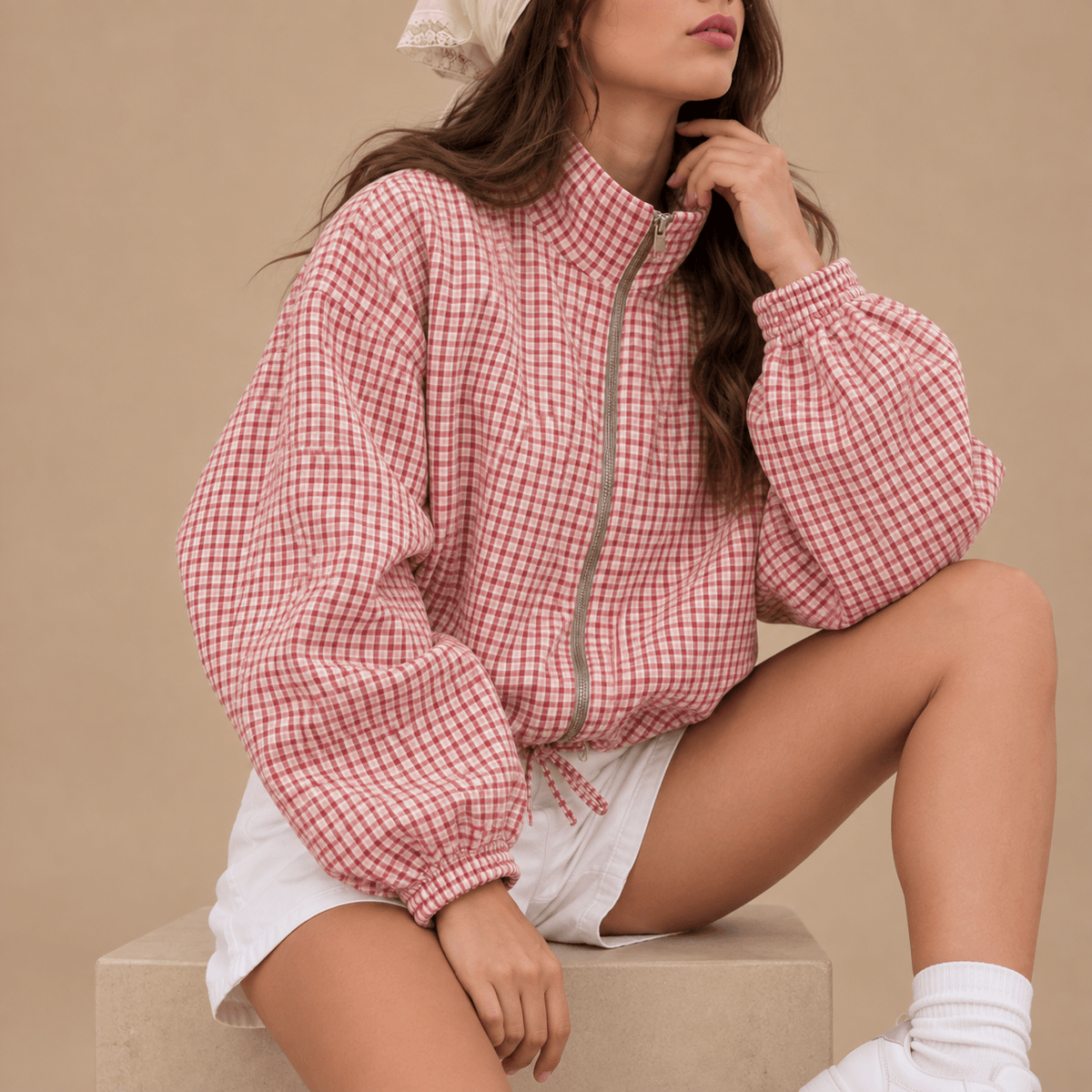 Women's Arden Heritage Check Utility Jacket