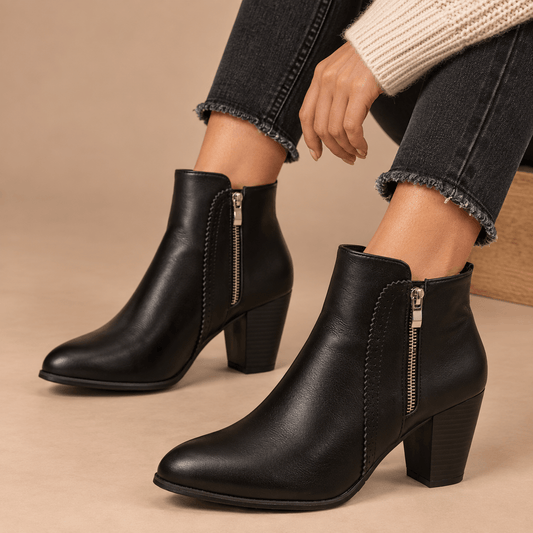 Women's Hensley Retro Chunky-Heel Boots